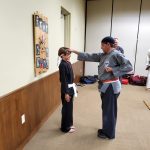Ricky’s promotion to 8th Kyu. Congratulations!